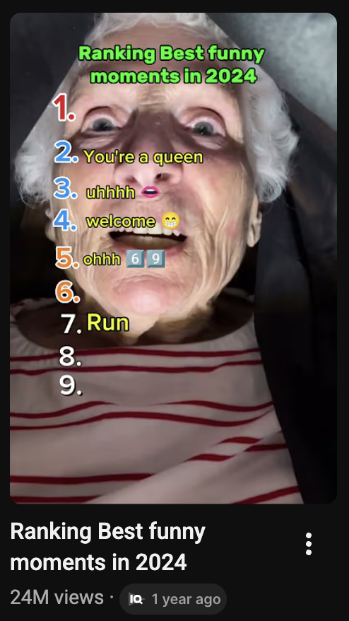 Ranking Shorts app screenshot